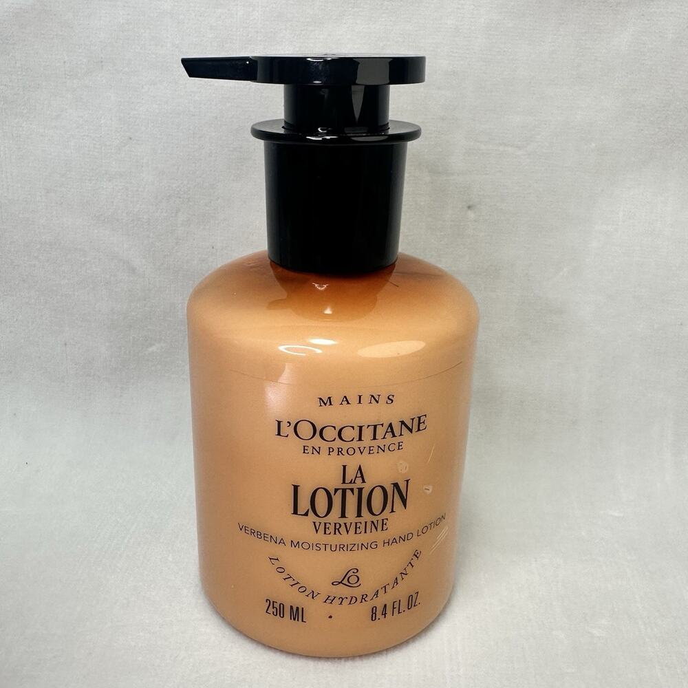 L’OCCITANE Verveine Verbena Hand & Body Lotion 8.4oz Shea Butter Moisturizer